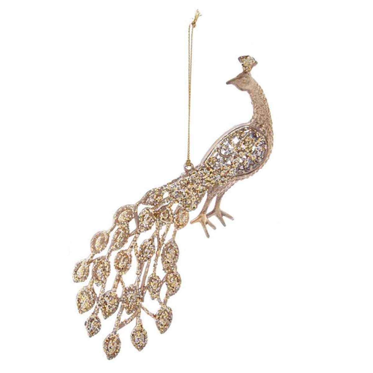 Kurt Adler Peacock Ornament