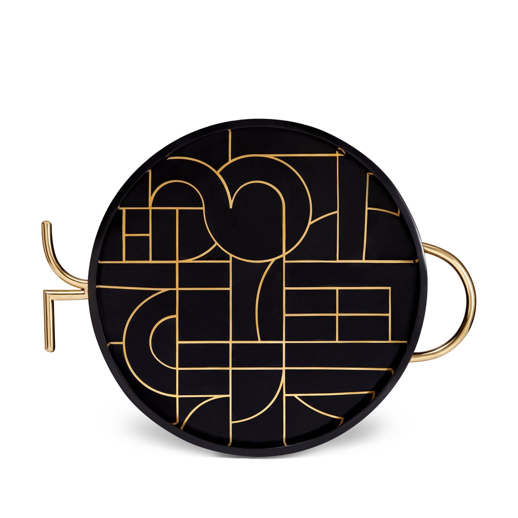L'Objet Kelly Behun Circuit Round Tray