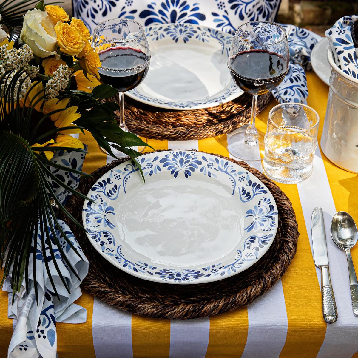 An image of Juliska Iberian Dinner Plate - Indigo