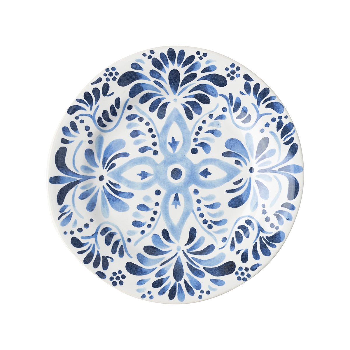 An image of Julisla Iberian Dessert / Salad Plate - Indigo