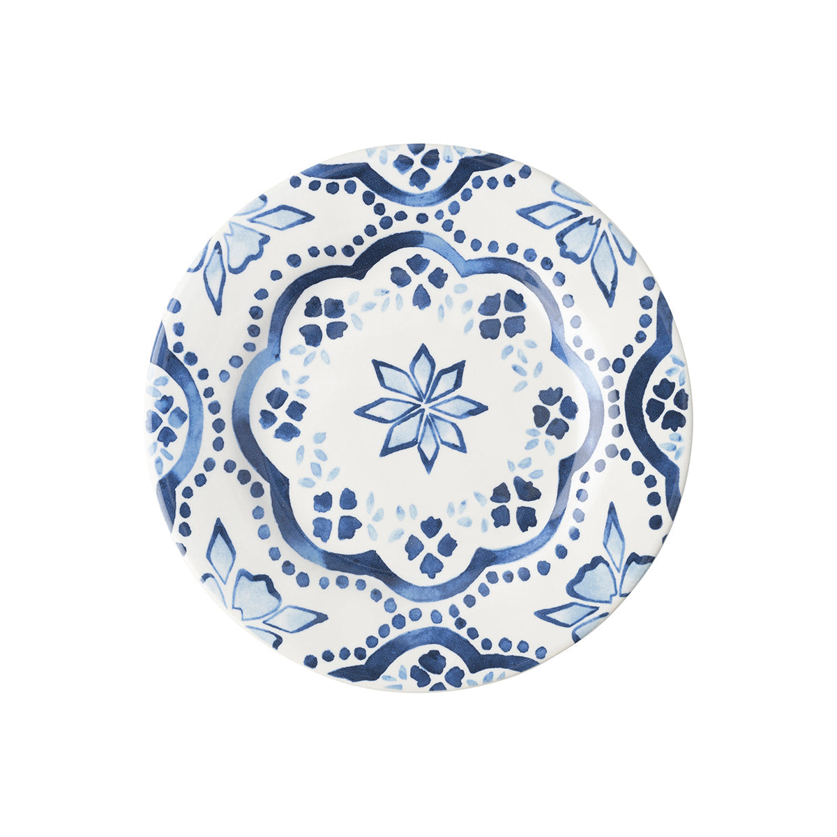 An image of Juliska Iberian Side / Cocktail Plate - Indigo