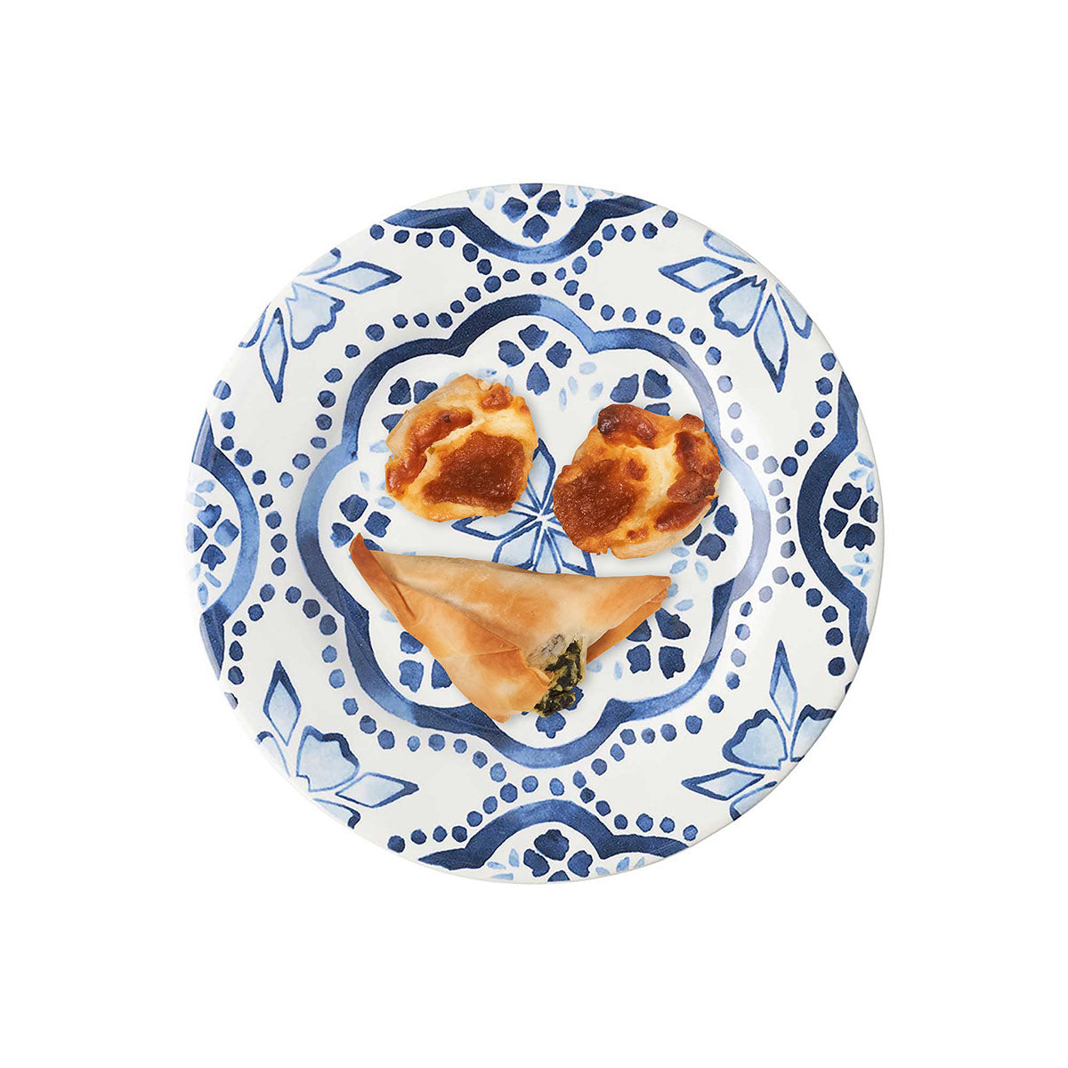 Juliska Iberian Side / Cocktail Plate - Indigo