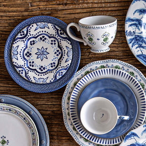 Juliska Iberian Side / Cocktail Plate - Indigo