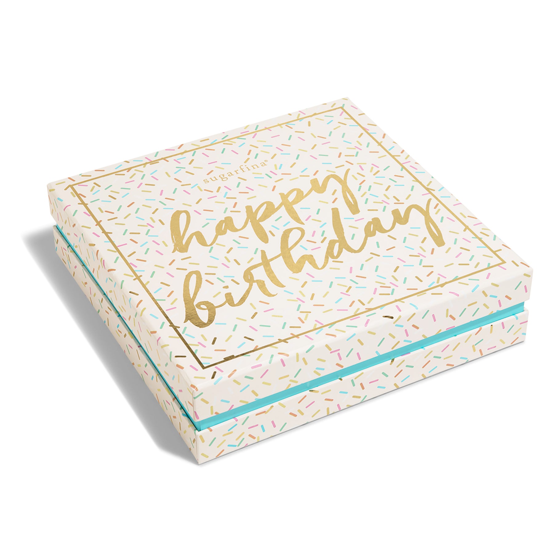 An image of Sugarfina Happy Birthday 8-Piece Candy Bento Box