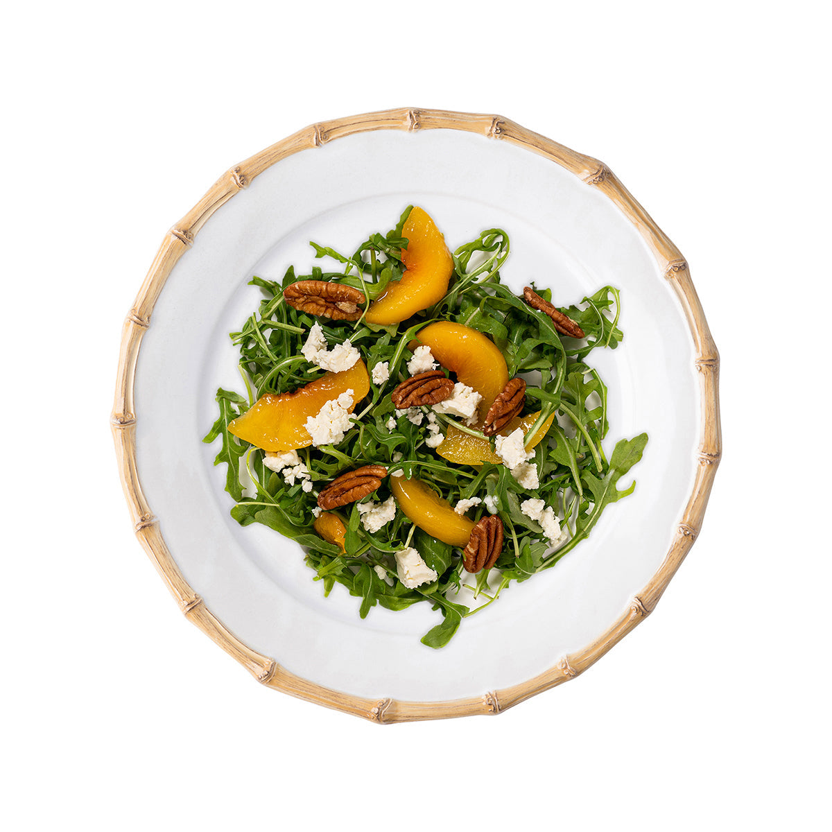 An image of Juliska Bamboo Dessert / Salad Plate - Natural