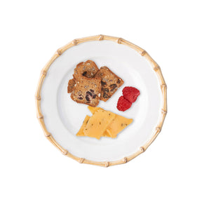 Juliska Bamboo Side / Cocktail Plate - Natural