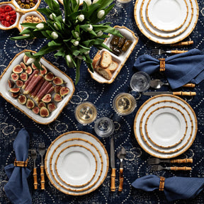 Juliska Bamboo Side / Cocktail Plate - Natural