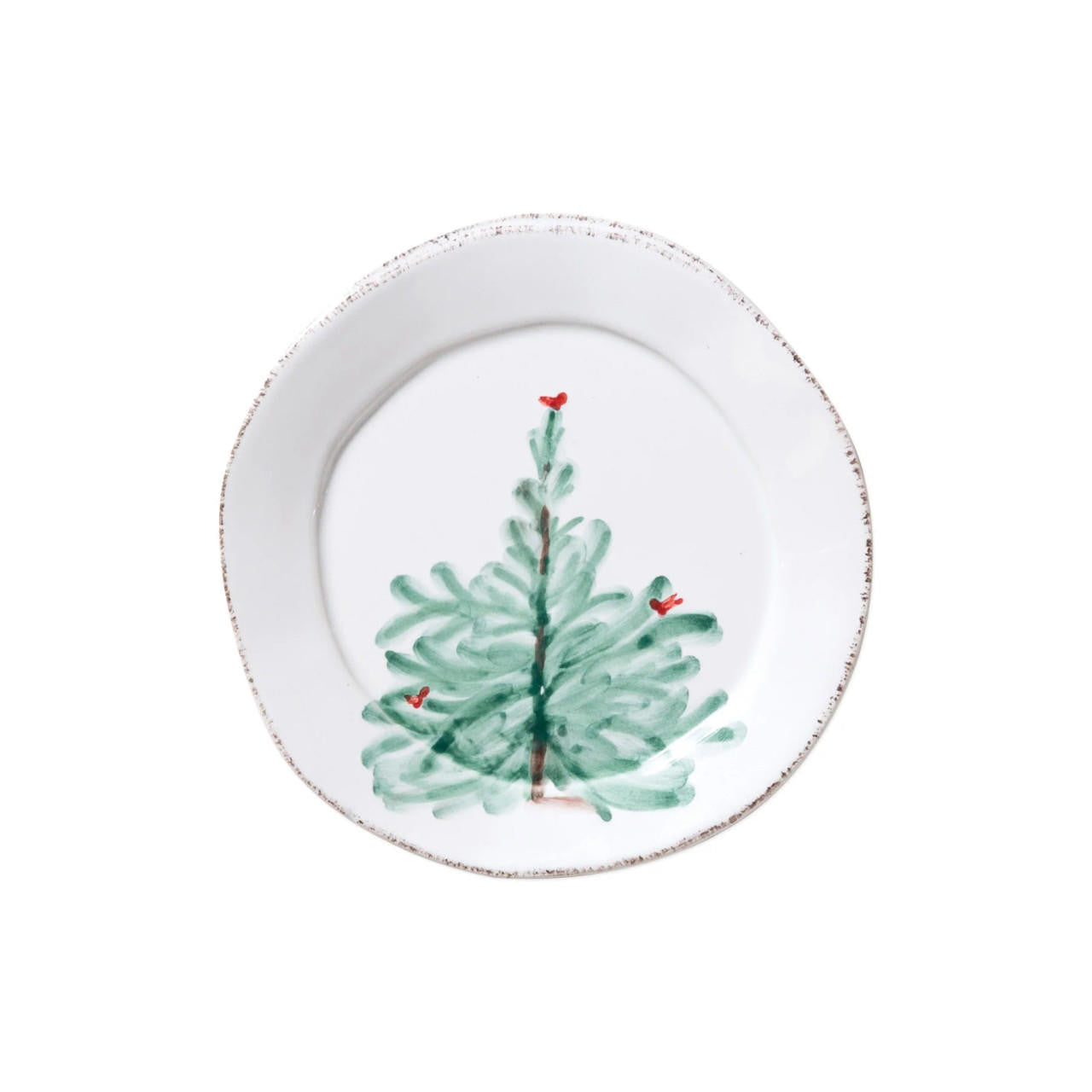 An image of Vietri Lastra Holiday Canape Plate