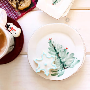 Vietri Lastra Holiday Canape Plate