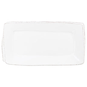 Vietri Lastra White Rectangular Platter