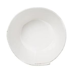 Vietri Lastra White Stacking Serving Bowl