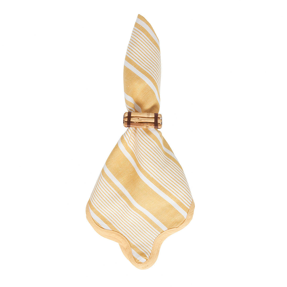 An image of Juliska Cabana Stripe Napkins Set of 4
