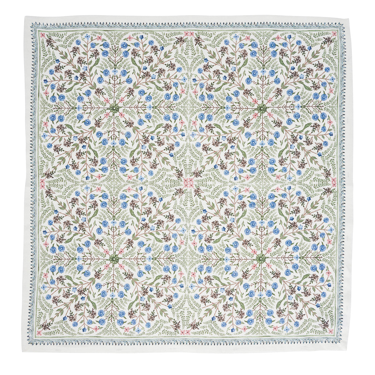 An image of Juliska Villa Seville Set of 4 Napkins -Chambray