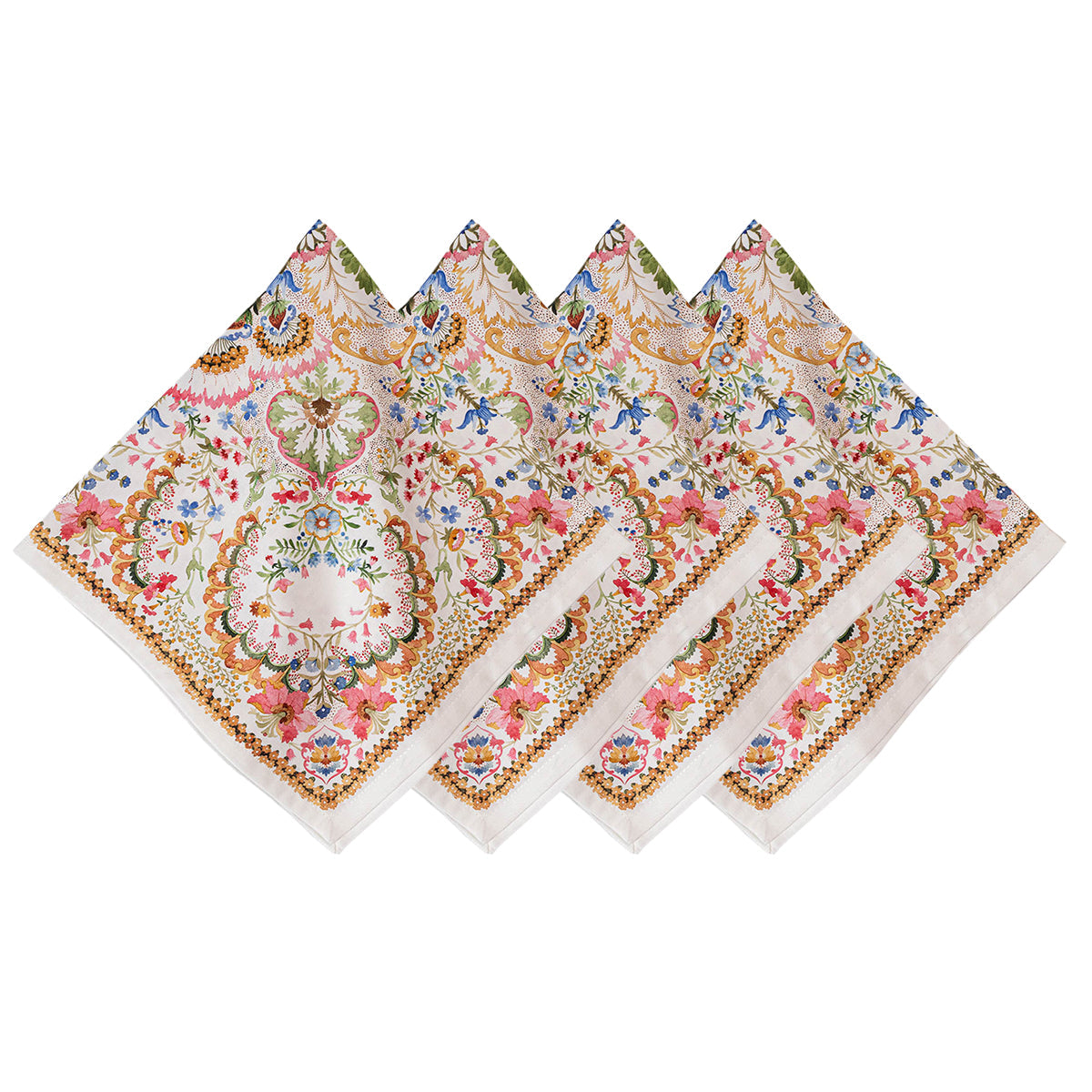 An image of Juliska Sofia Set of 4 Napkins - Multi