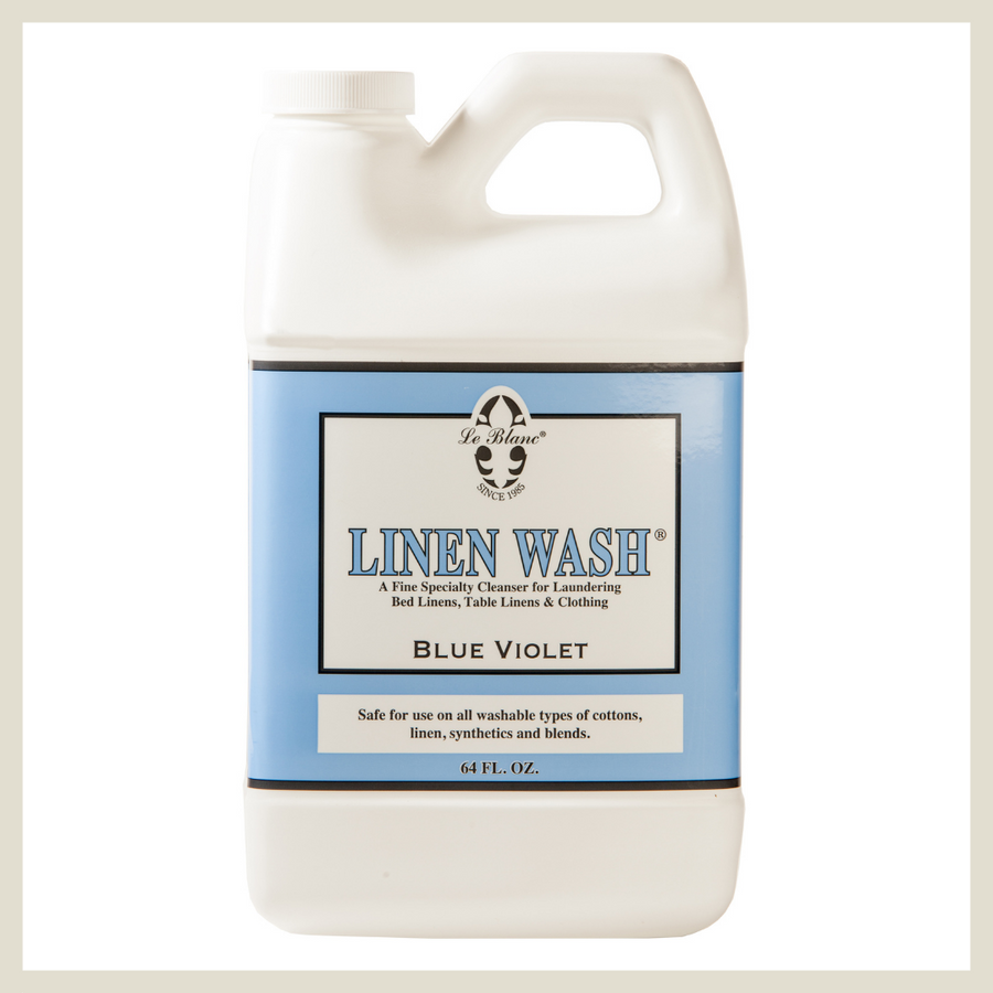 Le Blanc Blue Violet Linen Wash