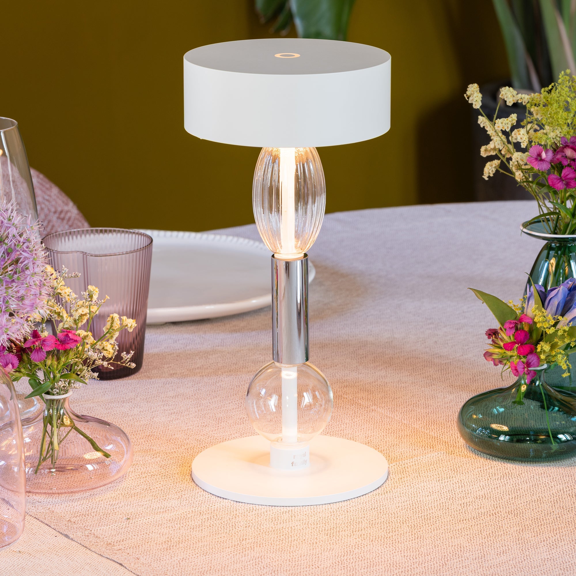 Zafferano Royal Family Cordless Lamp