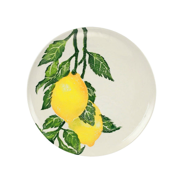 An image of Vietri Limoni Dinner Plate