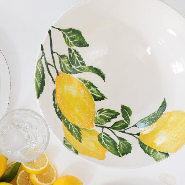 An image of Vietri Limoni Medium Serving Bowl