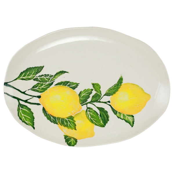 Vietri Limoni Oval Platter