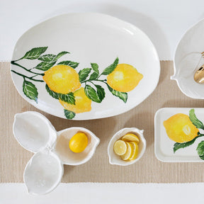Vietri Limoni Oval Platter