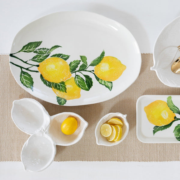 An image of Vietri Limoni Oval Platter