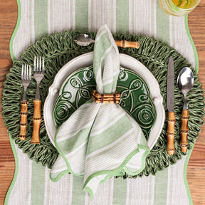 Juliska Straw Loop Oval Placemat