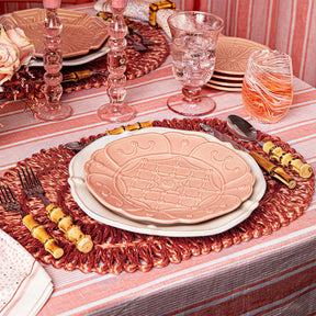 Juliska Straw Loop Oval Placemat