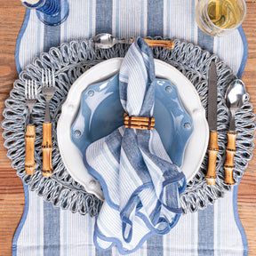 Juliska Straw Loop Oval Placemat