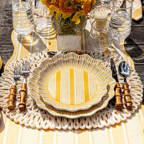 Juliska Straw Loop Oval Placemat