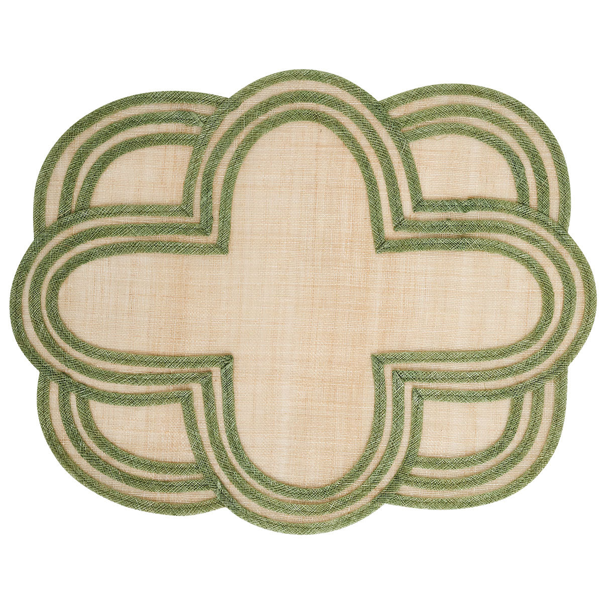 An image of Juliska Scallop Stripe Placemat