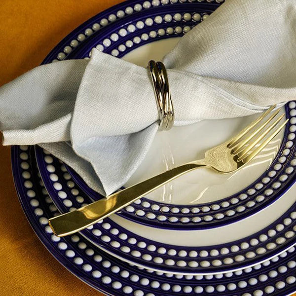 L'Objet Three-Ring Jewels Napkin Ring - Set of 4