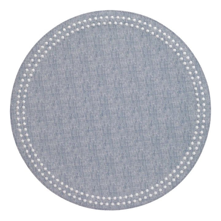 Bodrum Pearls Round Placemat - Set of 4