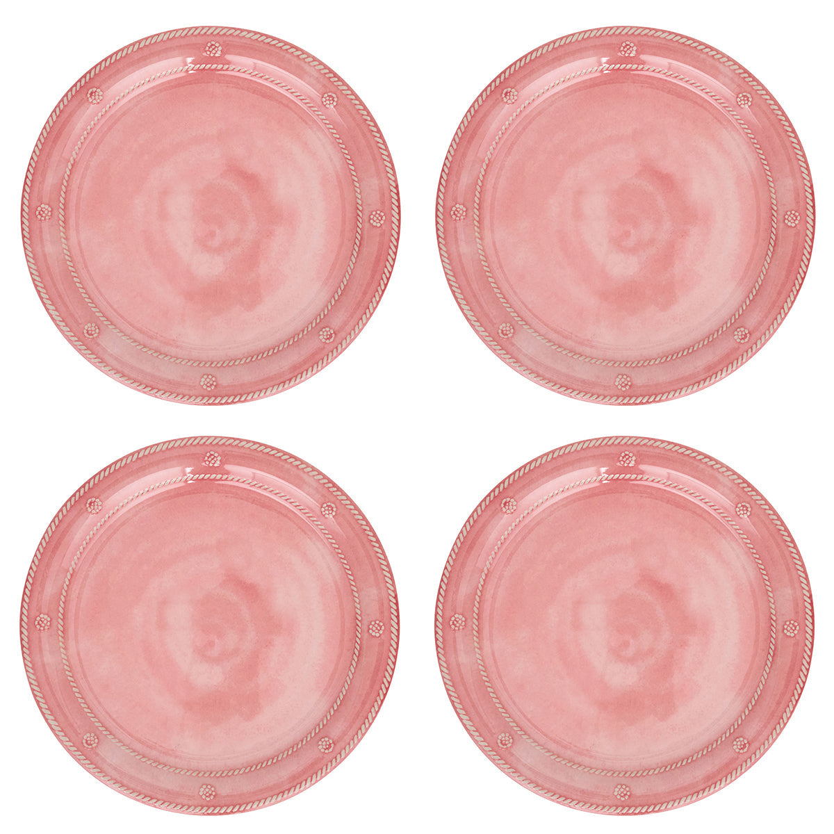 Juliska Berry & Thread Melamine Dinner Plate Set of 4