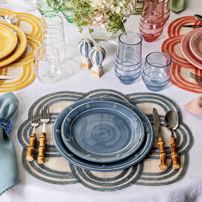 Juliska Berry & Thread Melamine Dinner Plate Set of 4