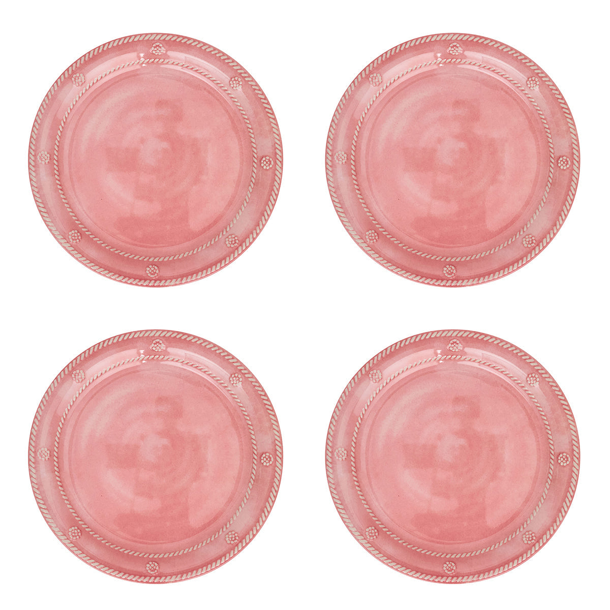 Juliska Berry & Thread Melamine Dessert / Salad Plate Set of 4