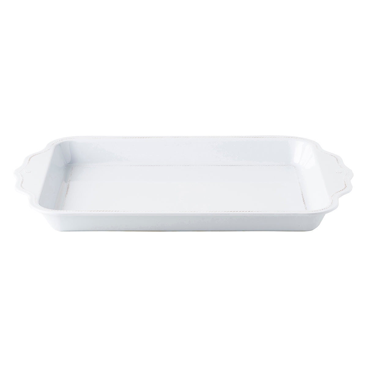 Juliska Berry & Thread Melamine 24" Tray - Whitewash