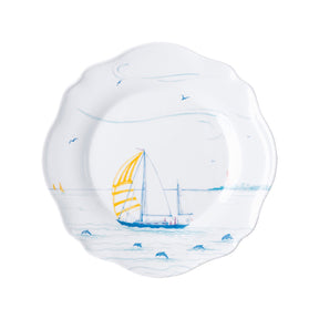 Juliska Country Estate Seaside Melamine Dessert/Salad Plates - Set of 4