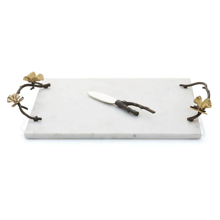 Michael Aram Butterfly Ginkgo Cheeseboard