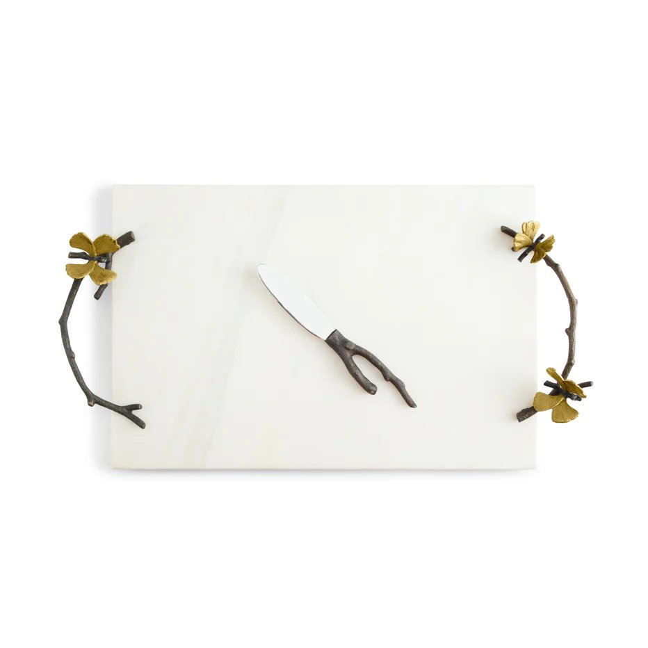 An image of Michael Aram Butterfly Ginkgo Cheeseboard