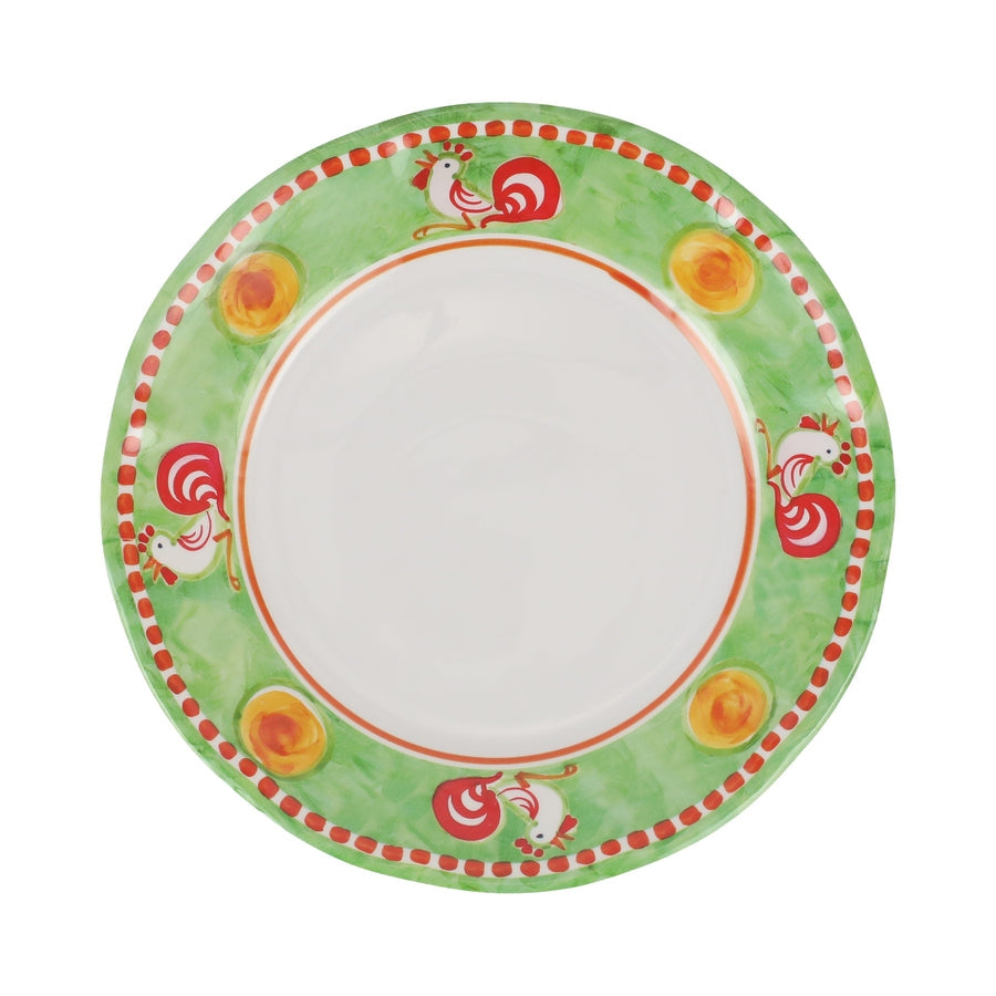 An image of Vietri Campagna Melamine Gallina Dinner Plate