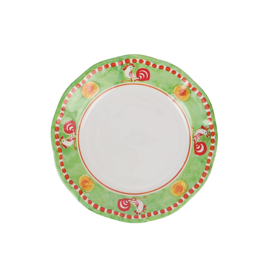 An image of Vietri Campagna Melamine Gallina Salad Plate