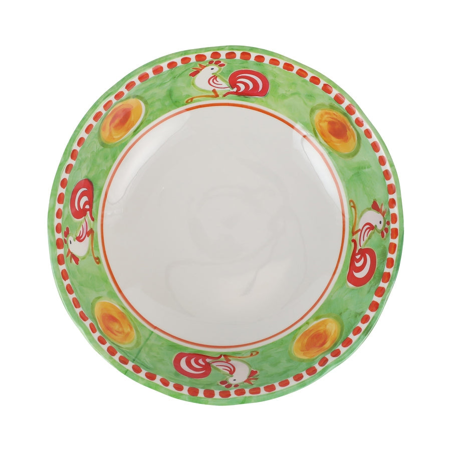 An image of Vietri Campagna Melamine Gallina Large Serving Bowl
