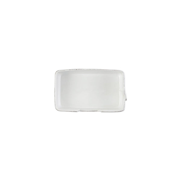 An image of Vietri Melamine Lastra White Guest Towel Holder