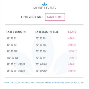 Mode Living Cambridge Tablecloth