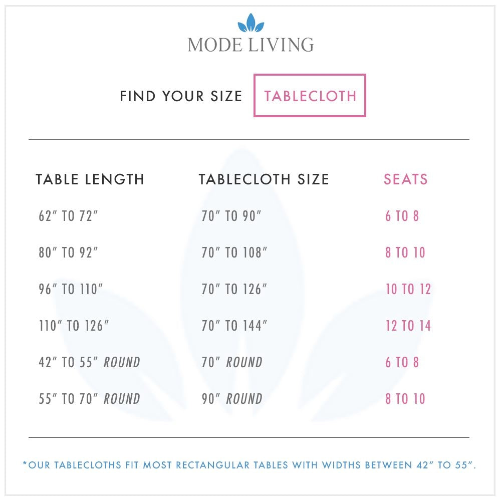 An image of Mode Living Cambridge Tablecloth