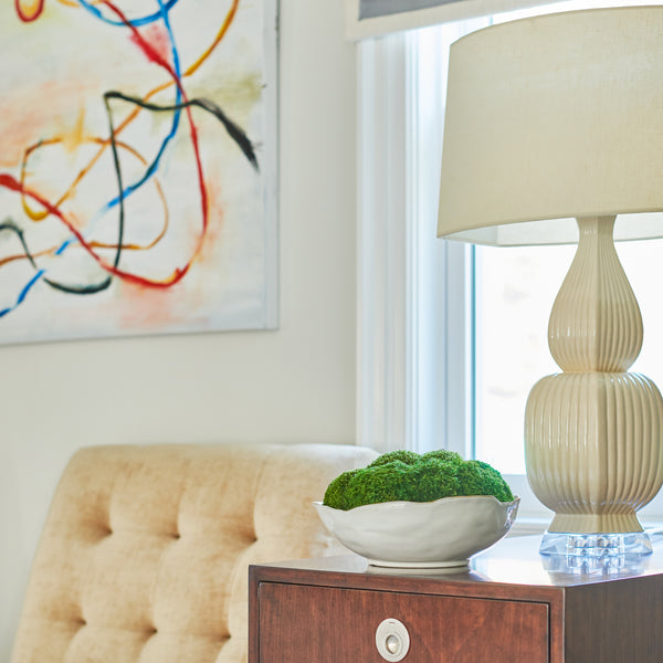 An image of Diane James Potter's bowl with mood moss