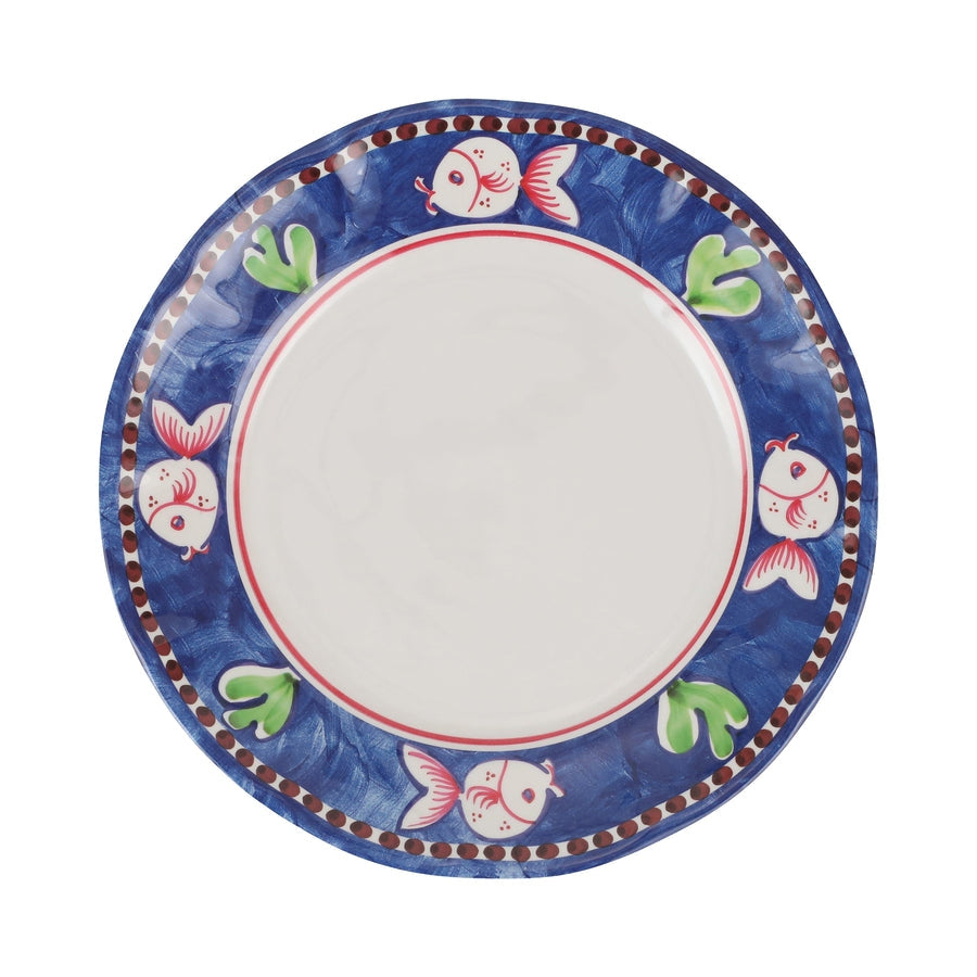 An image of Vietri Campagna Melamine Pesce Dinner Plate