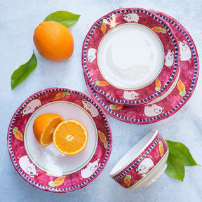 Vietri Campagna Melamine Porco Dinner Plate