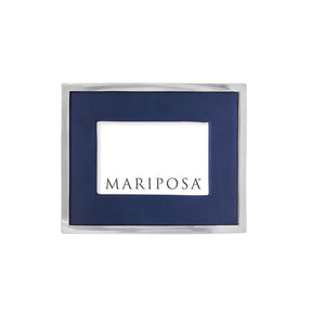 Mariposa Leather with Metal Border Frame