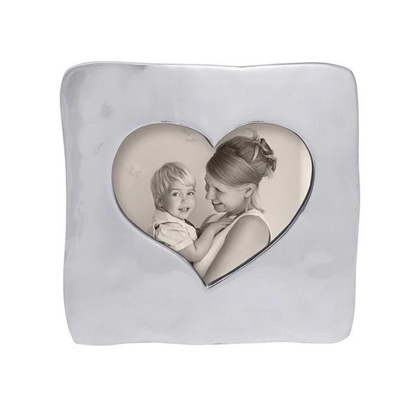 Mariposa Open Heart Square Frame